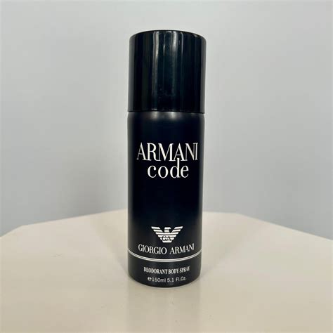 emporio armani he deodorant spray|armani code deodorant body spray.